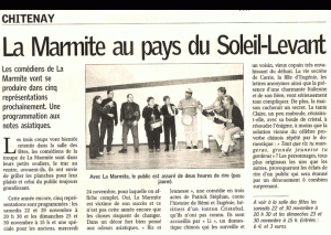 2003-Théâtre de la Marmite-Riz et jeunesse